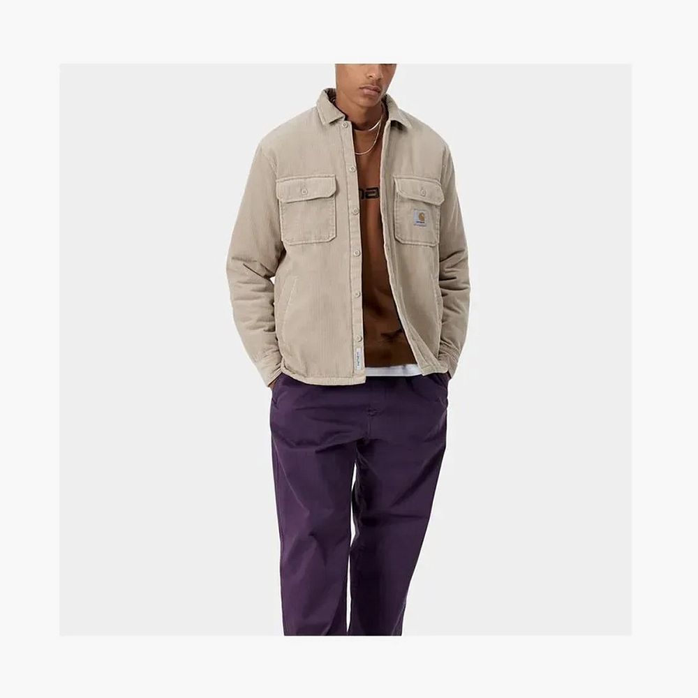Carhartt WIP Corduroy Overshirt Beige