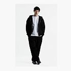 WYSION ZIP HOODIE ONYX BLACK