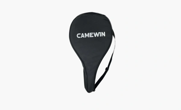 Camewin Paddle Carbon Fiber Beach Tennis Racket Black White Foam  Camewin Paddle Carbon Fiber Beach Tennis Racket Black White Foam