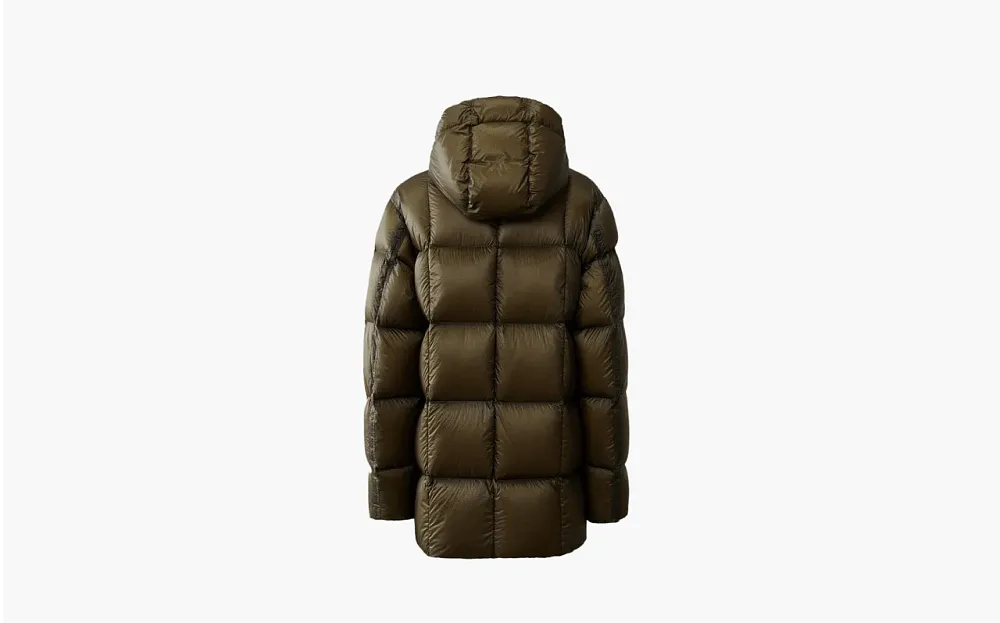 C.P. Company Down Jacket Parka Shell Brown