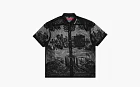 Supreme Last Supper Lace Short-Sleeve Shirt Black