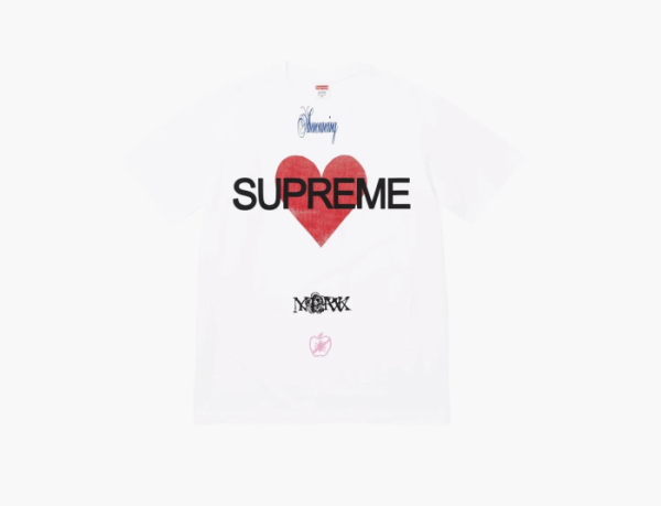 Supreme Announcing Tee White 