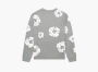 Denim Tears Cotton Wreath Long Sleeve T-Shirt Grey 
