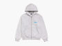 Stussy Built Tough Zip Hoodie Ash Heather 
