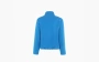 Sporty & Rich Logo Embroidered High Neck Sweatshirt Blue 