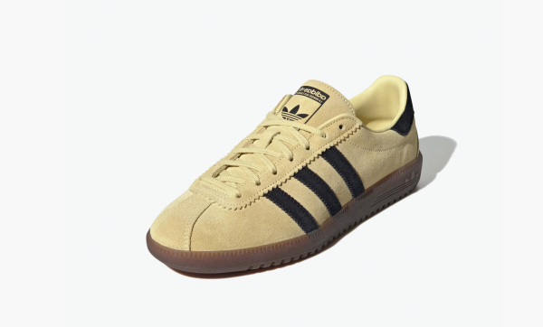Adidas Bermuda WMNS Powder Yellow Black 