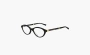 Gentle Monster TAKION 01 Round Eyeglasses Black Acetate Frame Clear Lens 