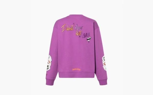 Chrome Hearts Matti Boy Purple Sweatshirt Purple 
