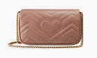 Gucci Gg Marmont Super Mini Bag Dusty Pink
