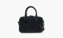 Miu Miu Matelassé Nappa Leather Arcadie Bag Black 