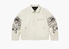 Supreme x Y’s Leather Jacket White