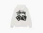 Stussy Dice Zip Hoodie Pigment Dyed Natural 