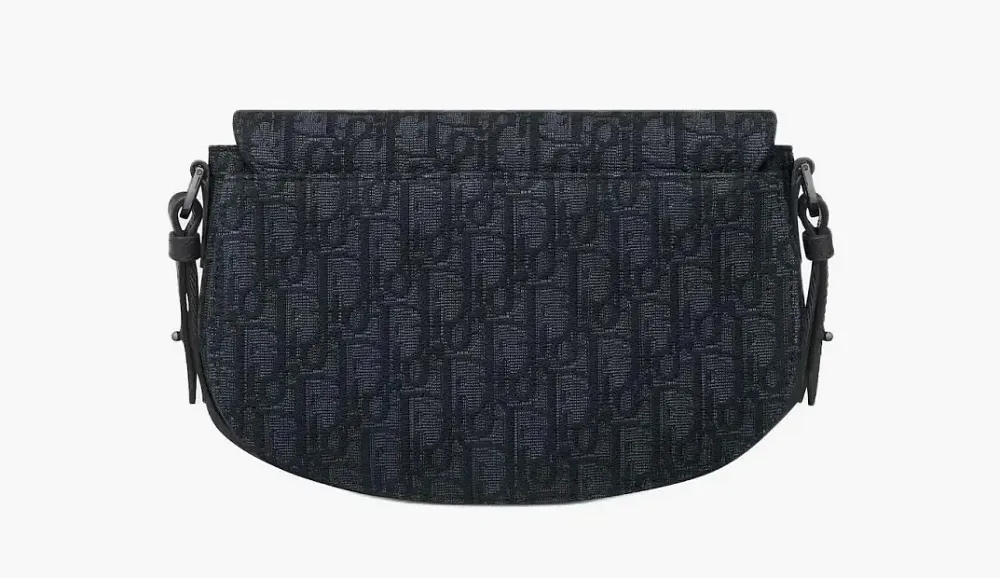 Dior Saddle Messenger Bag Black