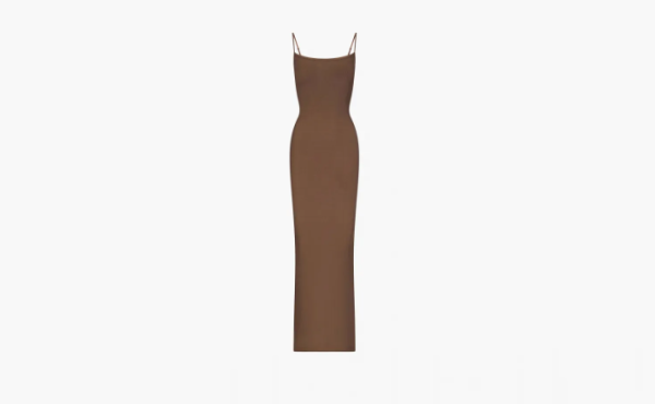 Skims Soft Lounge Long Dress Oxide  Skims Soft Lounge Long Dress Oxide