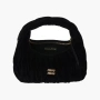 Miu Miu Wonder Matelasse Velvet Shoulder Bag "Black" 