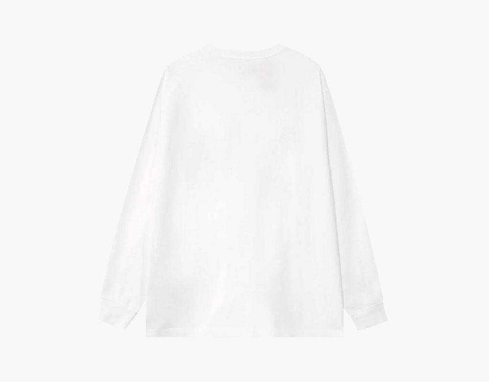 Carhartt K126 Pocket Long-Sleeve T-Shirt White