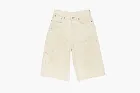 Acne Studios Distressed Denim Shorts White