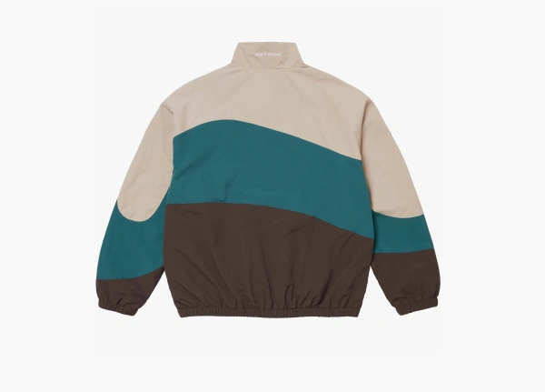 Supreme Curve Track Jacket  Brown  Supreme Curve Track Jacket  Brown
