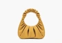 JW PEI Gabbi Ruched Hobo Handbag Gabbi Beer 