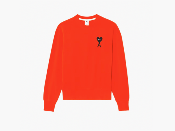 Puma x Ami Paris Sweatshirt Orange  Puma x Ami Paris Sweatshirt Orange