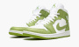 Jordan 1 Mid WMNS "Green Python" фото кроссовок