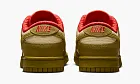 Nike Dunk Low WMNS Bronzine Sesame Picante Red