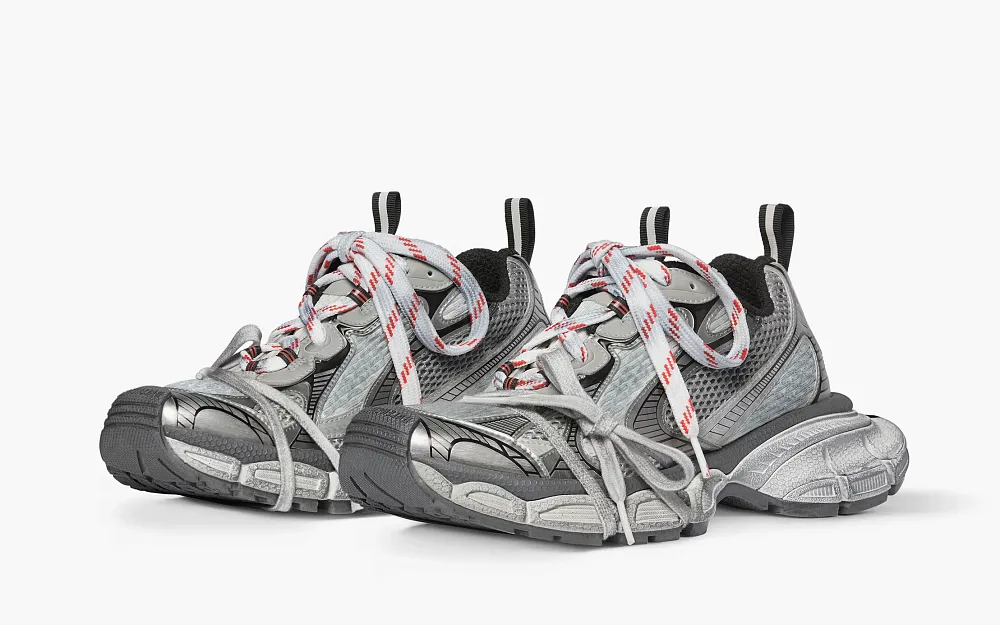 Balenciaga 3XL Sneaker WMNS Worn-Out - Grey White Red
