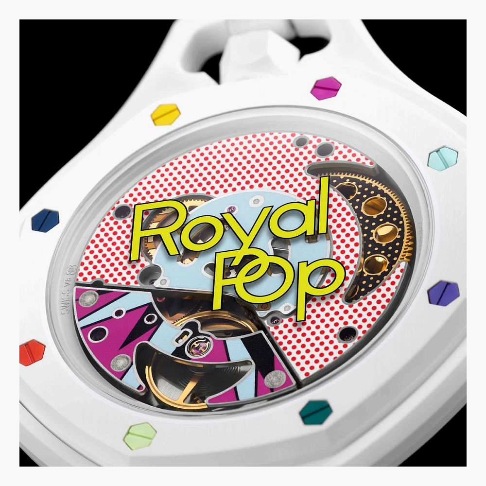 Swatch x Audemars Piguet Royal Pop HUIT BLANC