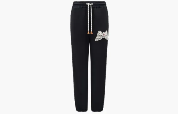 Moncler x Palm Angels Anels Wing Logo Sweatpants Black 