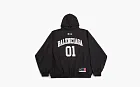 Balenciaga Hoodie Loose Fit Style Black