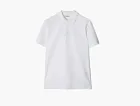 Burberry Cotton Polo Shirt  White