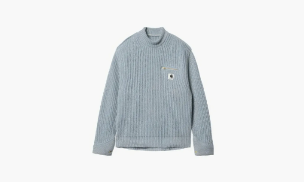 Carhartt X Sacai Sweater Blue 