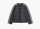 Adidas Originals x Thug Club Padded Liner Jacket Black / Silver Metallic