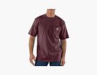 Carhartt K87 Heavyweight Pocket T-Shirt Burgundy
