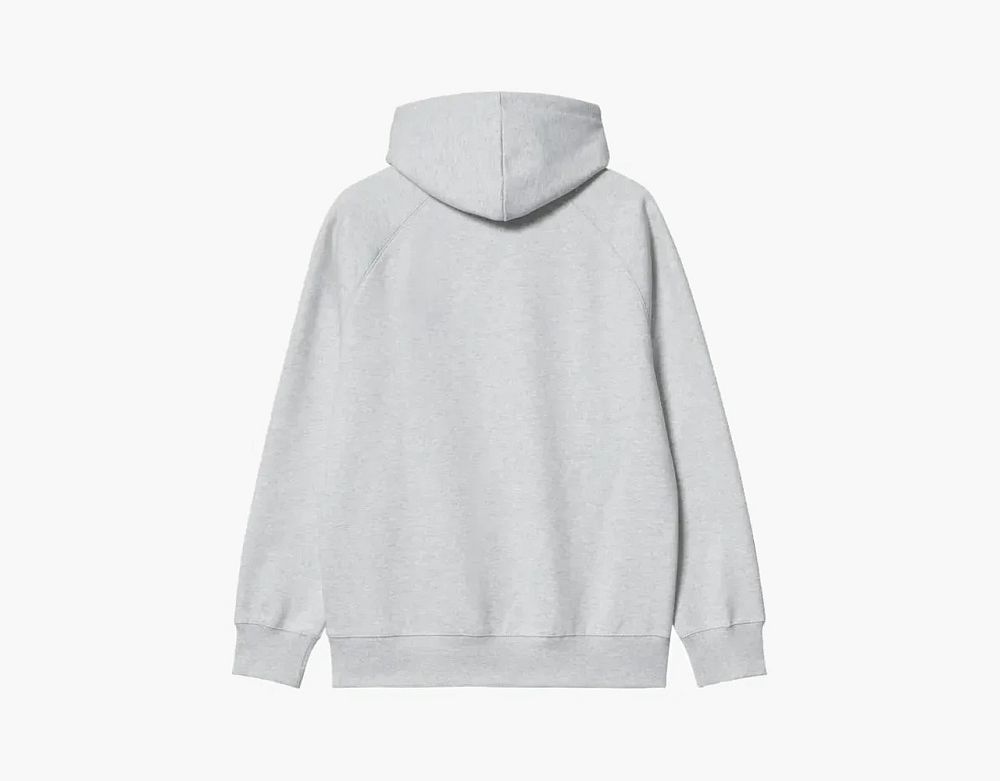 Carhartt WIP Hooded Chase Sweatshirt Ash Heather