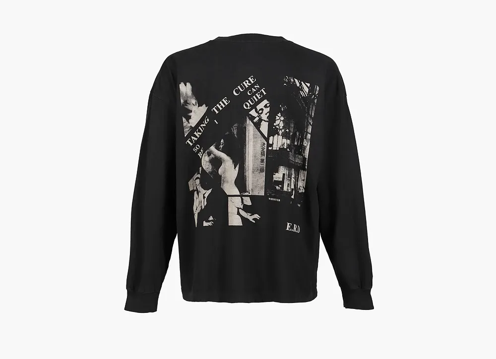 Enfants Riches Déprimés Taking The Cure Long-Sleeve T-Shirt Faded Black