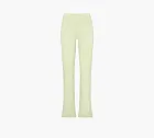 Skims Cotton Jersey Foldover Pant Pistachio