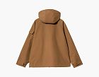 Carhartt WIP Hooded Chore Jacket Brown