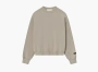 Fear of God Essentials Classic Fit Fleece Crewneck Timber 