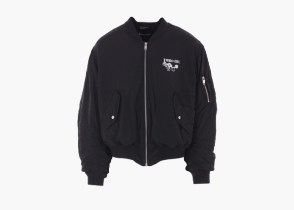 Enfants Riches Déprimés Enfants Video Bomber Jacket Black  Enfants Riches Déprimés Enfants Video Bomber Jacket Black