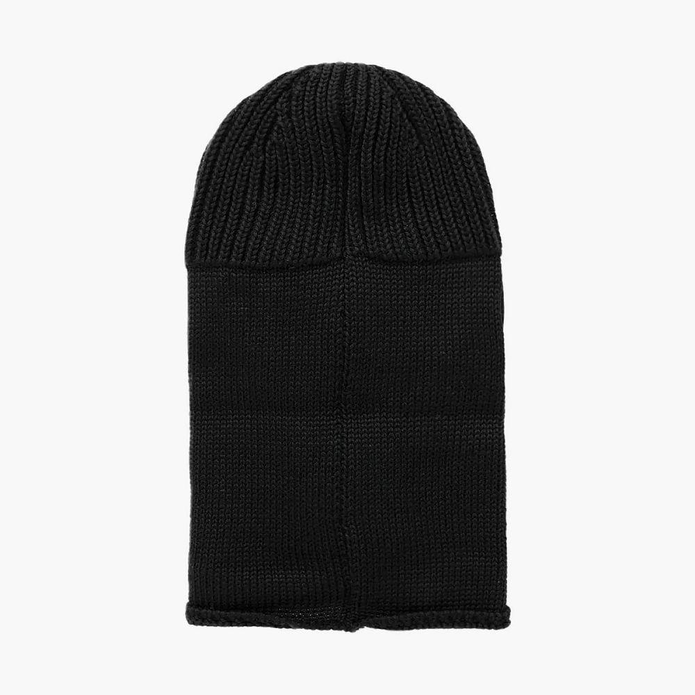 C.P. Company Extrafine Merino Wool Goggle Balaclava Black
