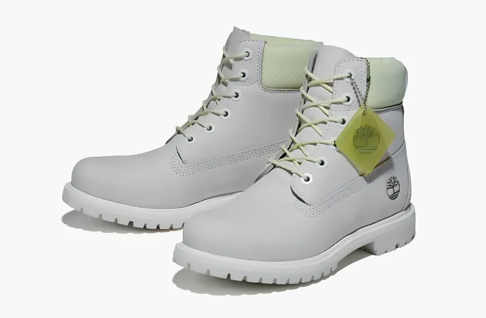 Timberland Premium 6 Inch Waterproof Boot WMNS Bright White Waterbuck