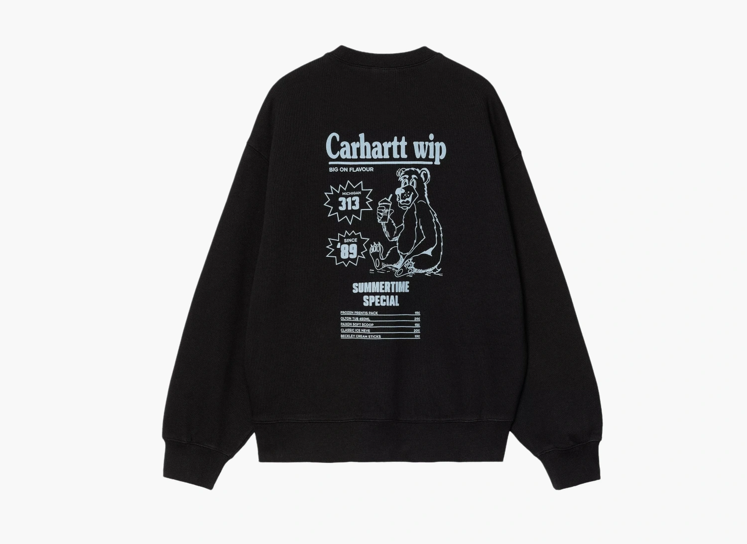 Carhartt WIP Catalogue Sweatshirt Black 