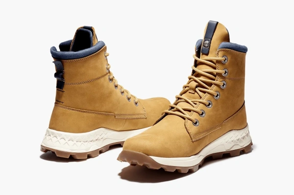 Timberland Brooklyn Side Zip Boot Wheat Nubuck 