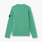 Stone Island Organic Cotton Nylon Crewneck Jumper Malachite