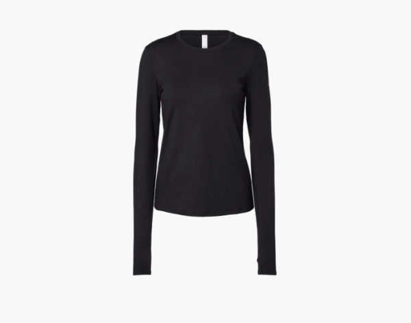 Alo Yoga Alosoft Finesse Long Sleeve Black 
