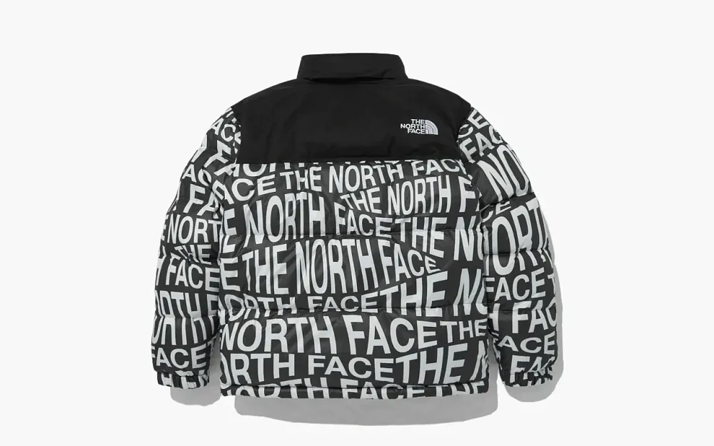 The North Face White Label Novelty Nuptse Down Jacket Black