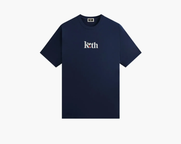 Kith For Peanuts Joe Cool Serif Tee Nocturnal 
