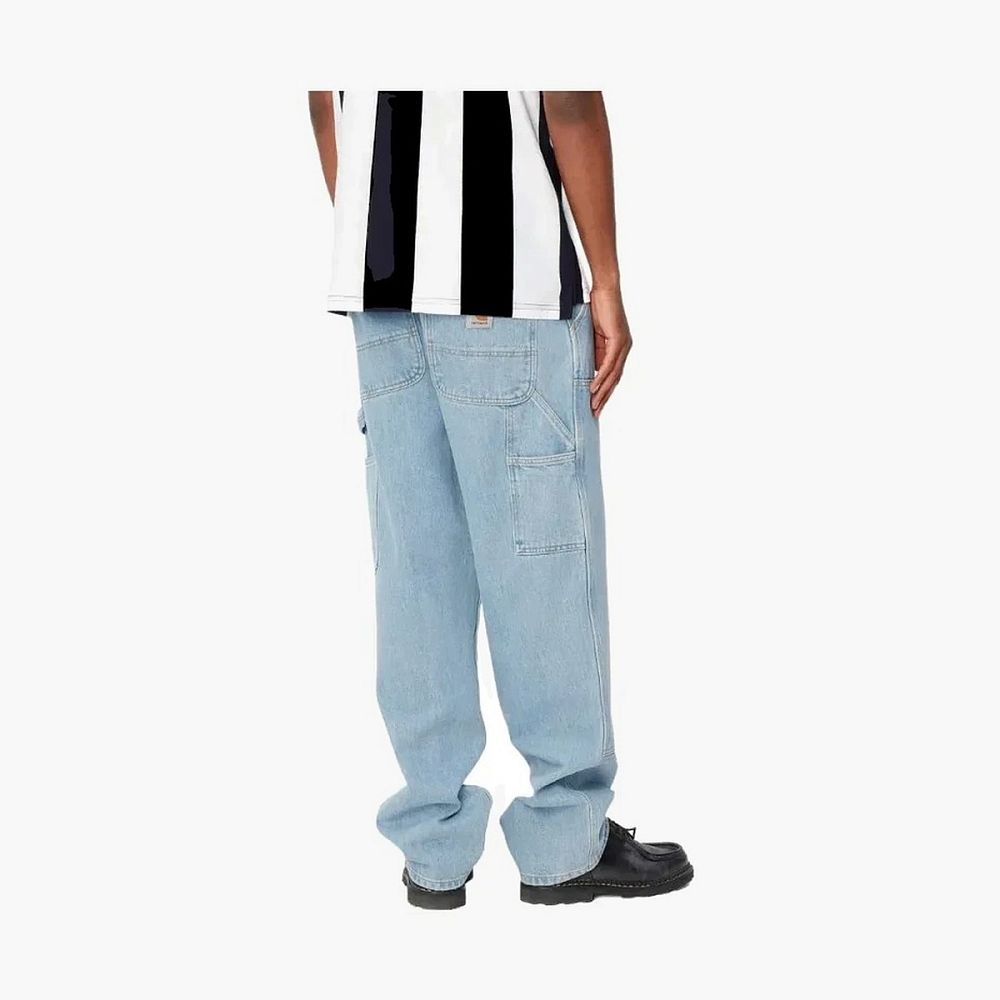 Carhartt WIP Double Knee Pant Light Blue Denim