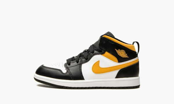 Air Jordan 1 Mid PS White Pollen Black 